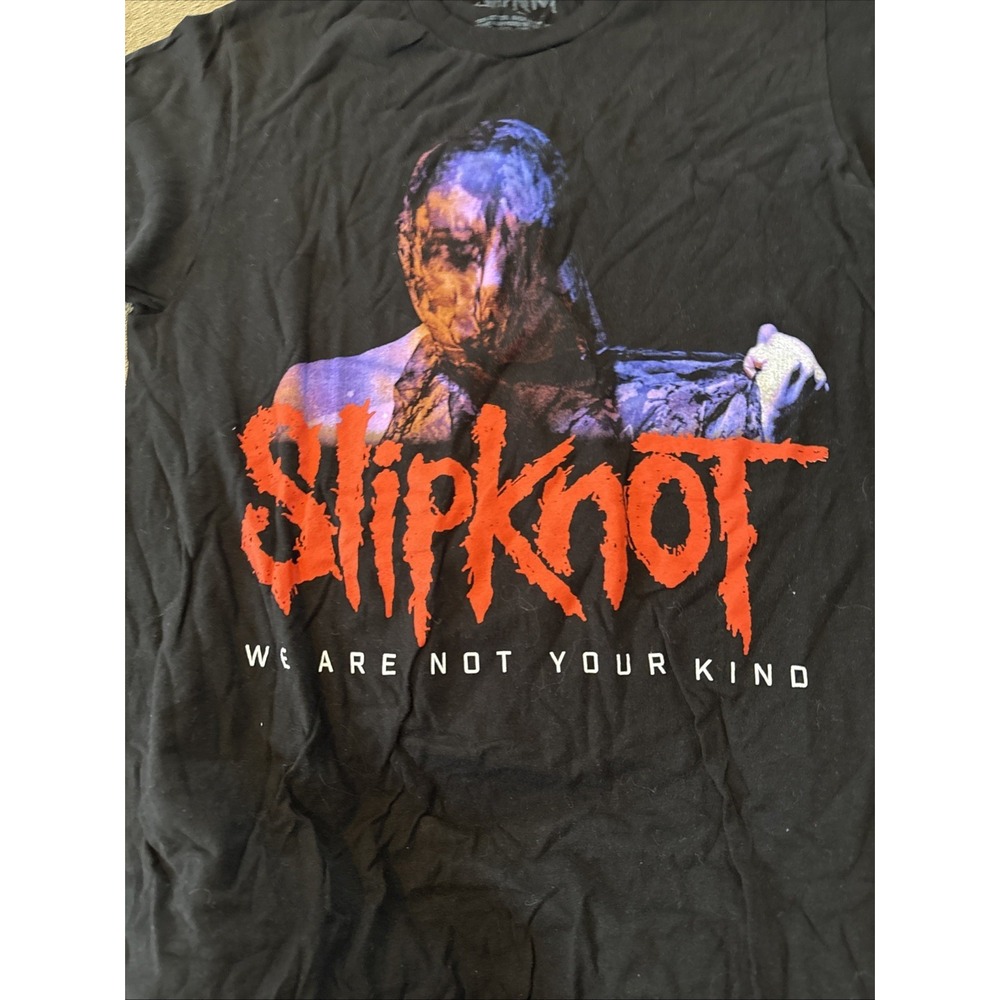 Slipknot We Are Not Your Kind Black Tshirt With Graphics Size Medium (Drew)